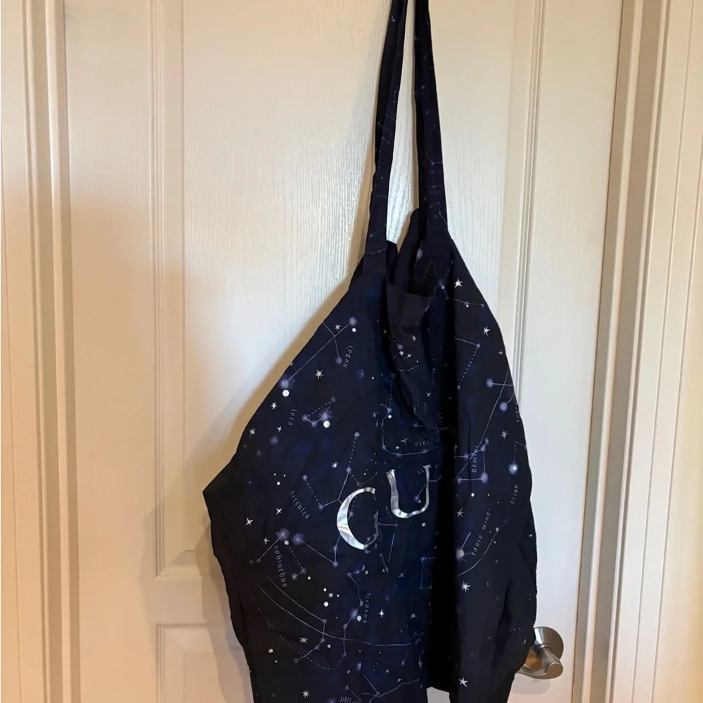 Gucci Cotton Constellation Tote Bag Huge Purse Bag Stars Astrological Signs - Picture 2 of 9